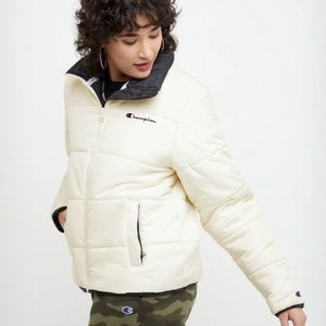 Champion Natural White Puffer Jacket